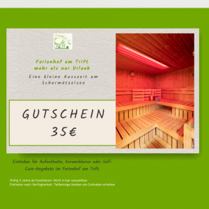 Gutschein Saunabesuch